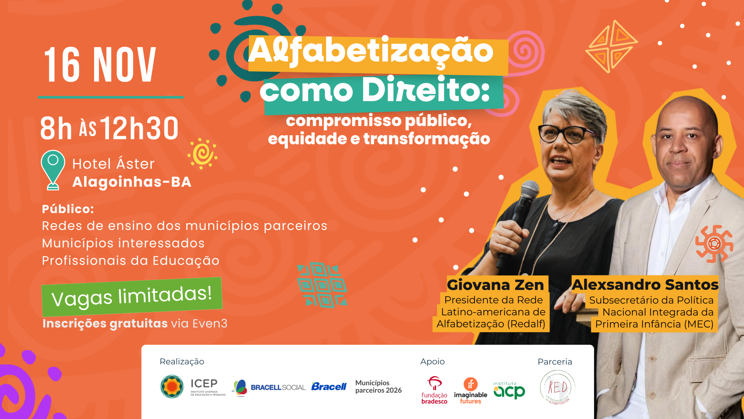 Inscrições abertas